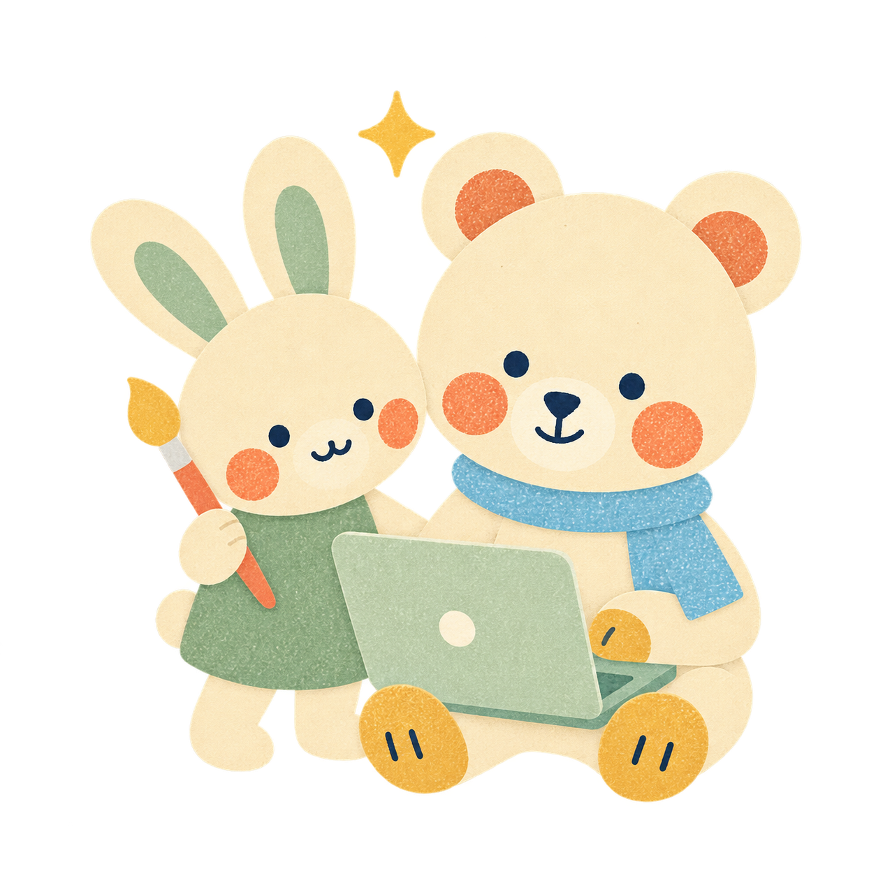 得意なことを生かす応援のイラスト